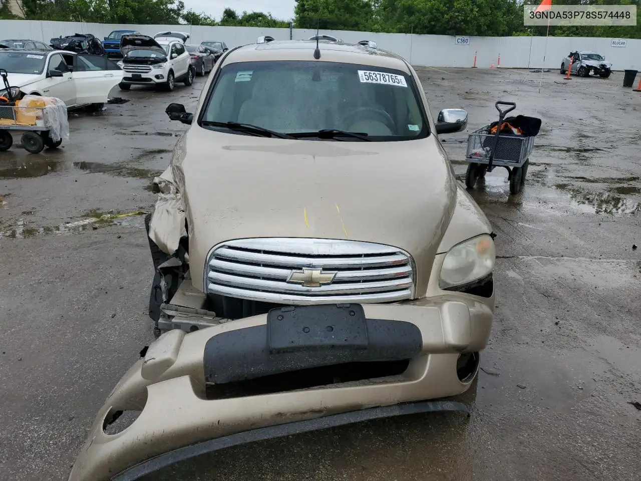 2008 Chevrolet Hhr Lt VIN: 3GNDA53P78S574448 Lot: 56378765