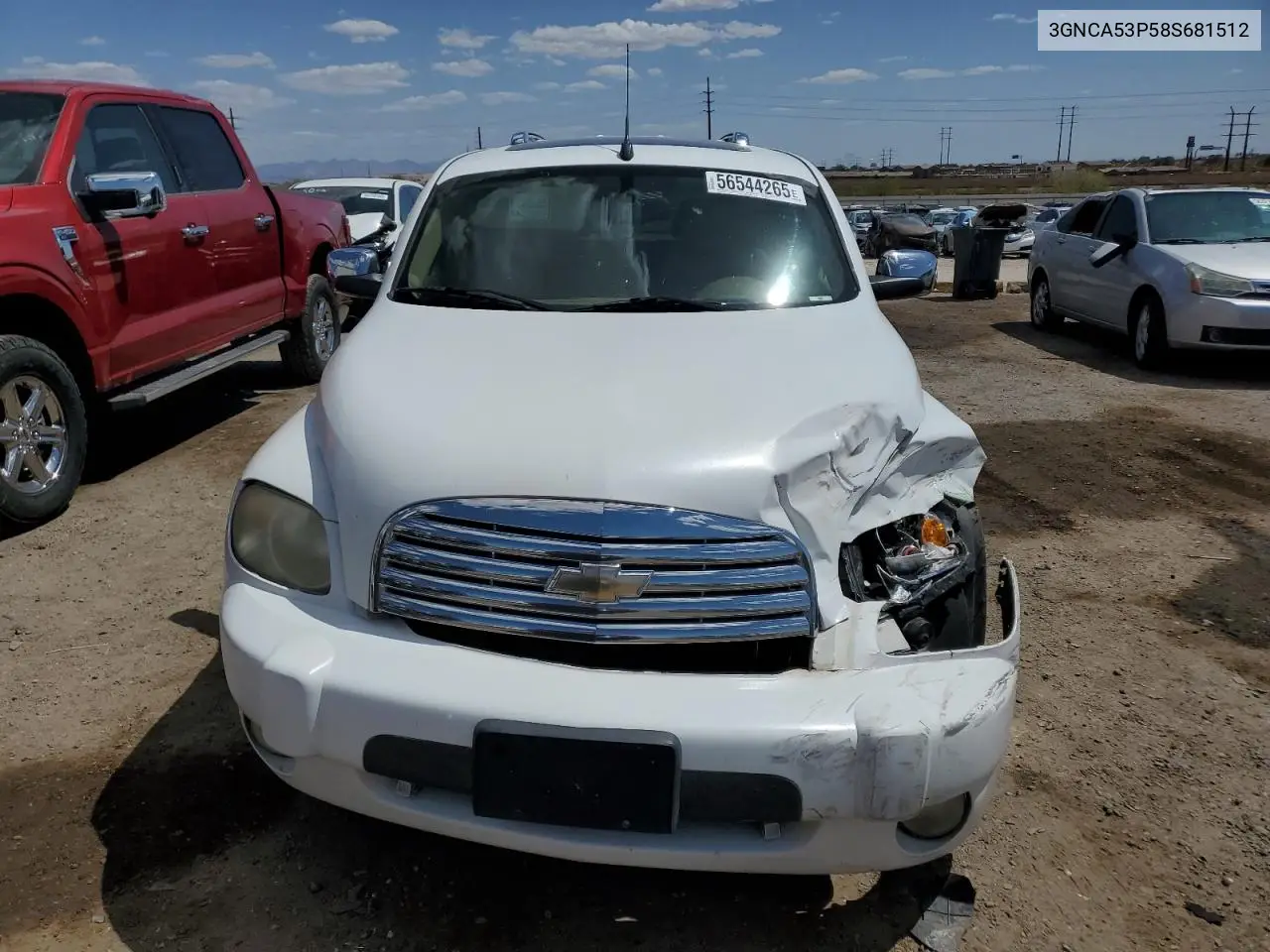 2008 Chevrolet Hhr Lt VIN: 3GNCA53P58S681512 Lot: 56544265