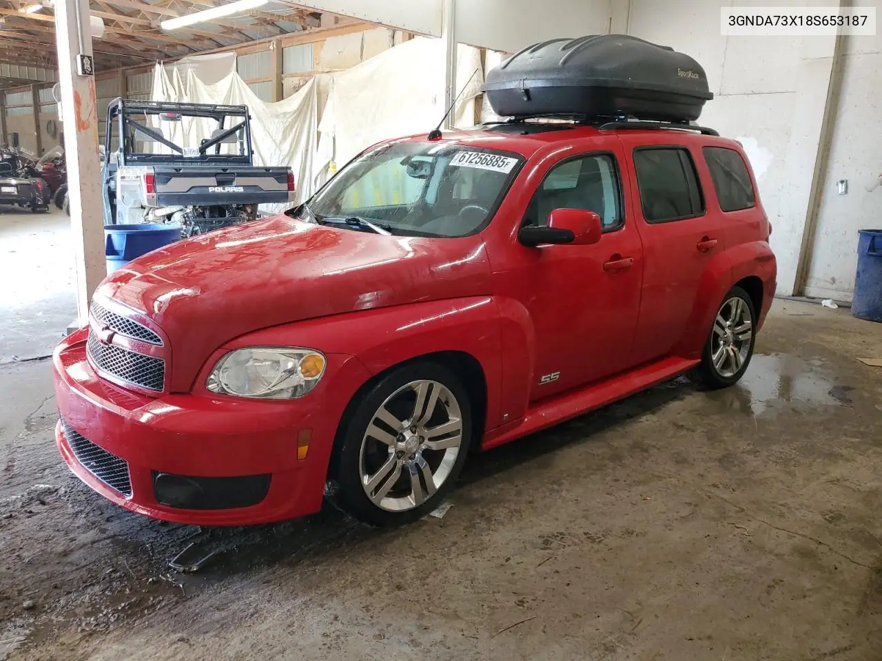 2008 Chevrolet Hhr Ss VIN: 3GNDA73X18S653187 Lot: 61256885