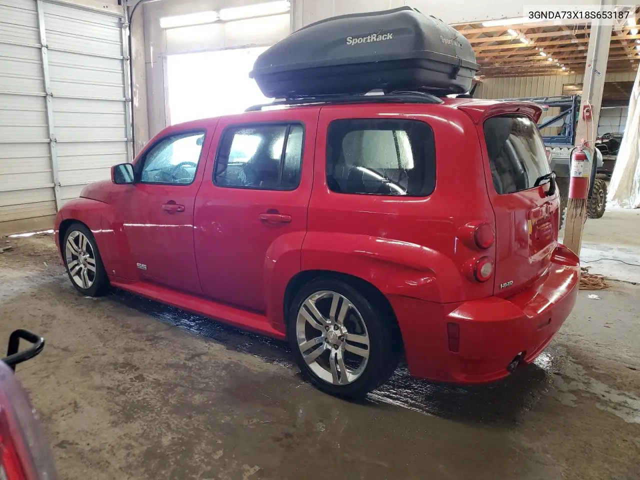2008 Chevrolet Hhr Ss VIN: 3GNDA73X18S653187 Lot: 61256885