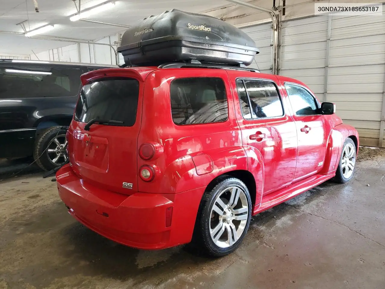 2008 Chevrolet Hhr Ss VIN: 3GNDA73X18S653187 Lot: 61256885
