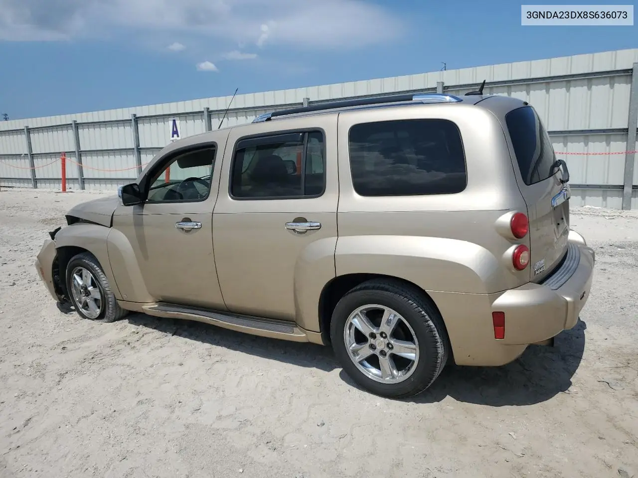 2008 Chevrolet Hhr Lt VIN: 3GNDA23DX8S636073 Lot: 62076835