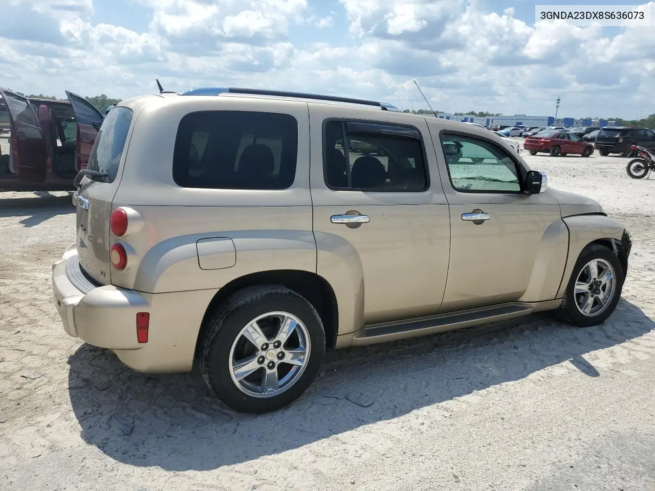 2008 Chevrolet Hhr Lt VIN: 3GNDA23DX8S636073 Lot: 62076835