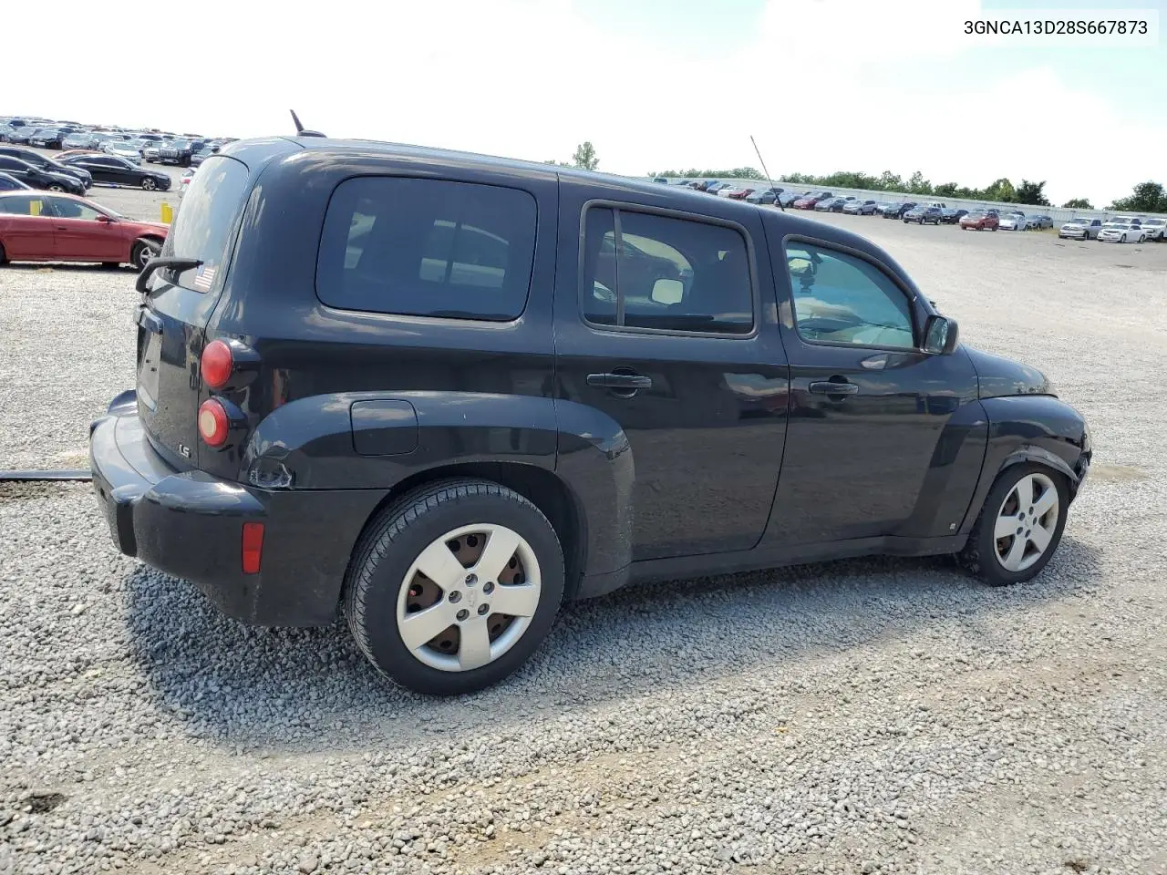 2008 Chevrolet Hhr Ls VIN: 3GNCA13D28S667873 Lot: 62365585