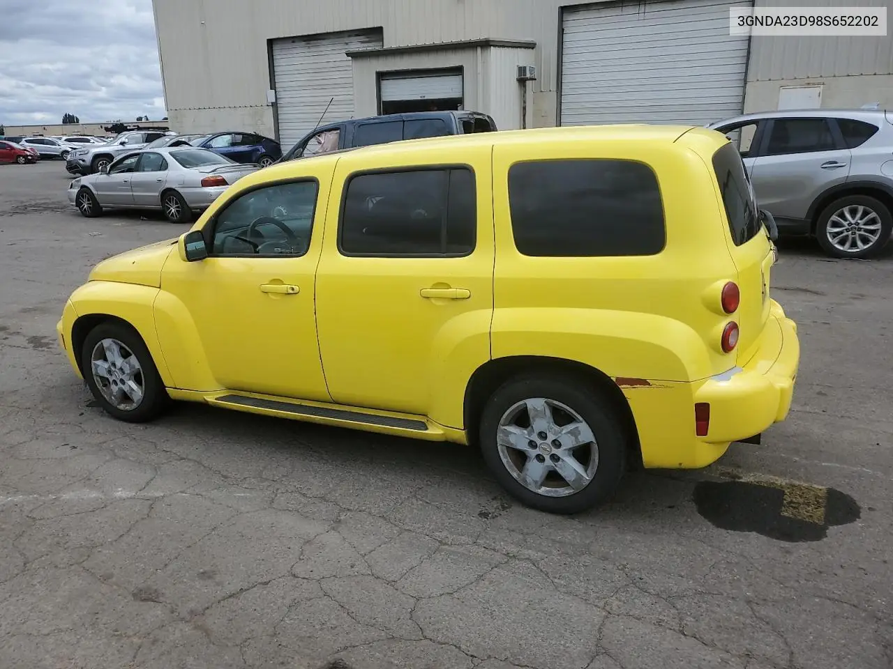 2008 Chevrolet Hhr Lt VIN: 3GNDA23D98S652202 Lot: 62408205