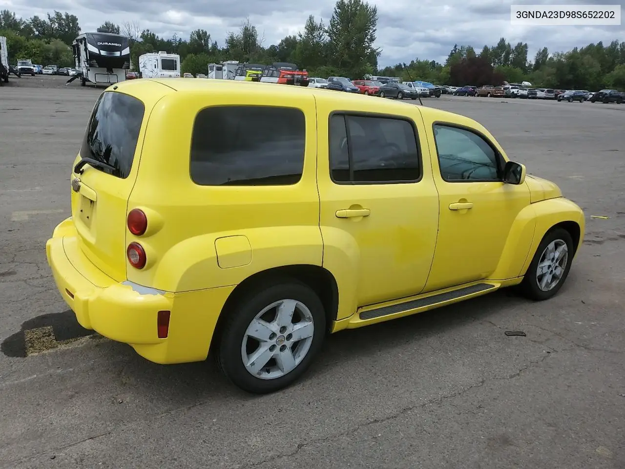 2008 Chevrolet Hhr Lt VIN: 3GNDA23D98S652202 Lot: 62408205