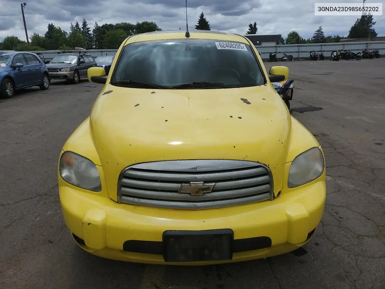 2008 Chevrolet Hhr Lt VIN: 3GNDA23D98S652202 Lot: 62408205
