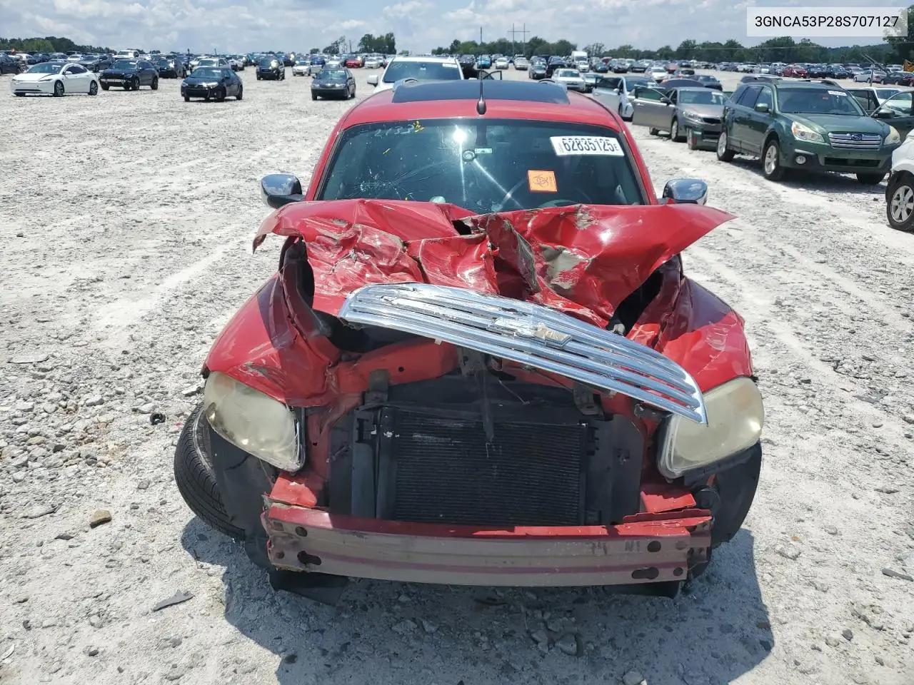 2008 Chevrolet Hhr Lt VIN: 3GNCA53P28S707127 Lot: 62835125