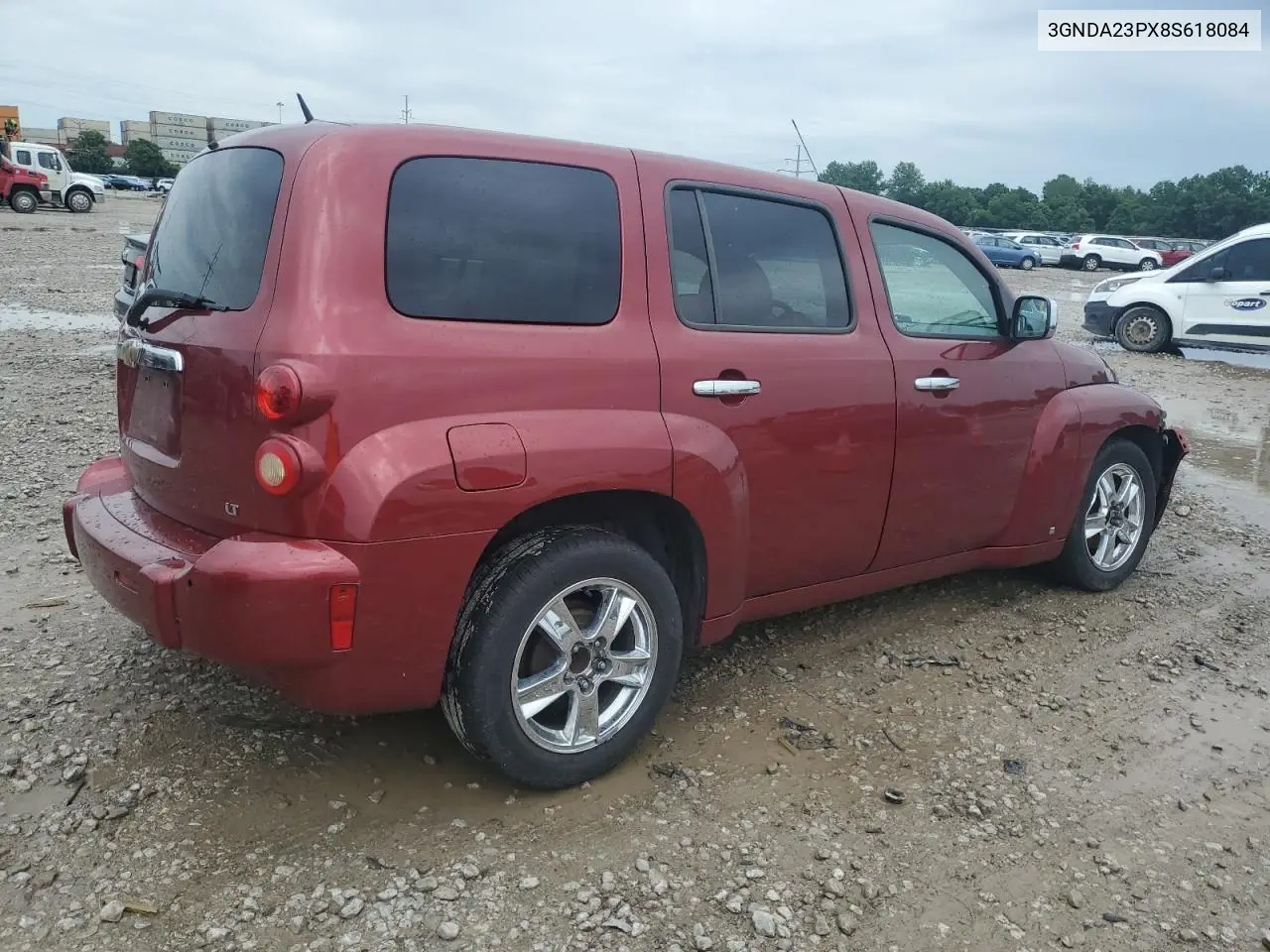 2008 Chevrolet Hhr Lt VIN: 3GNDA23PX8S618084 Lot: 62871495