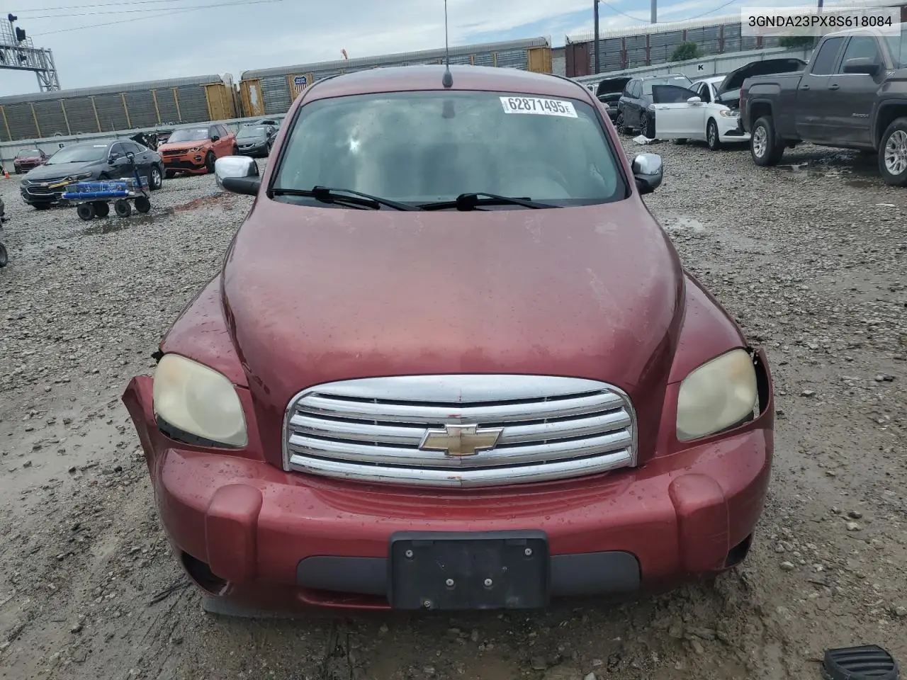 2008 Chevrolet Hhr Lt VIN: 3GNDA23PX8S618084 Lot: 62871495