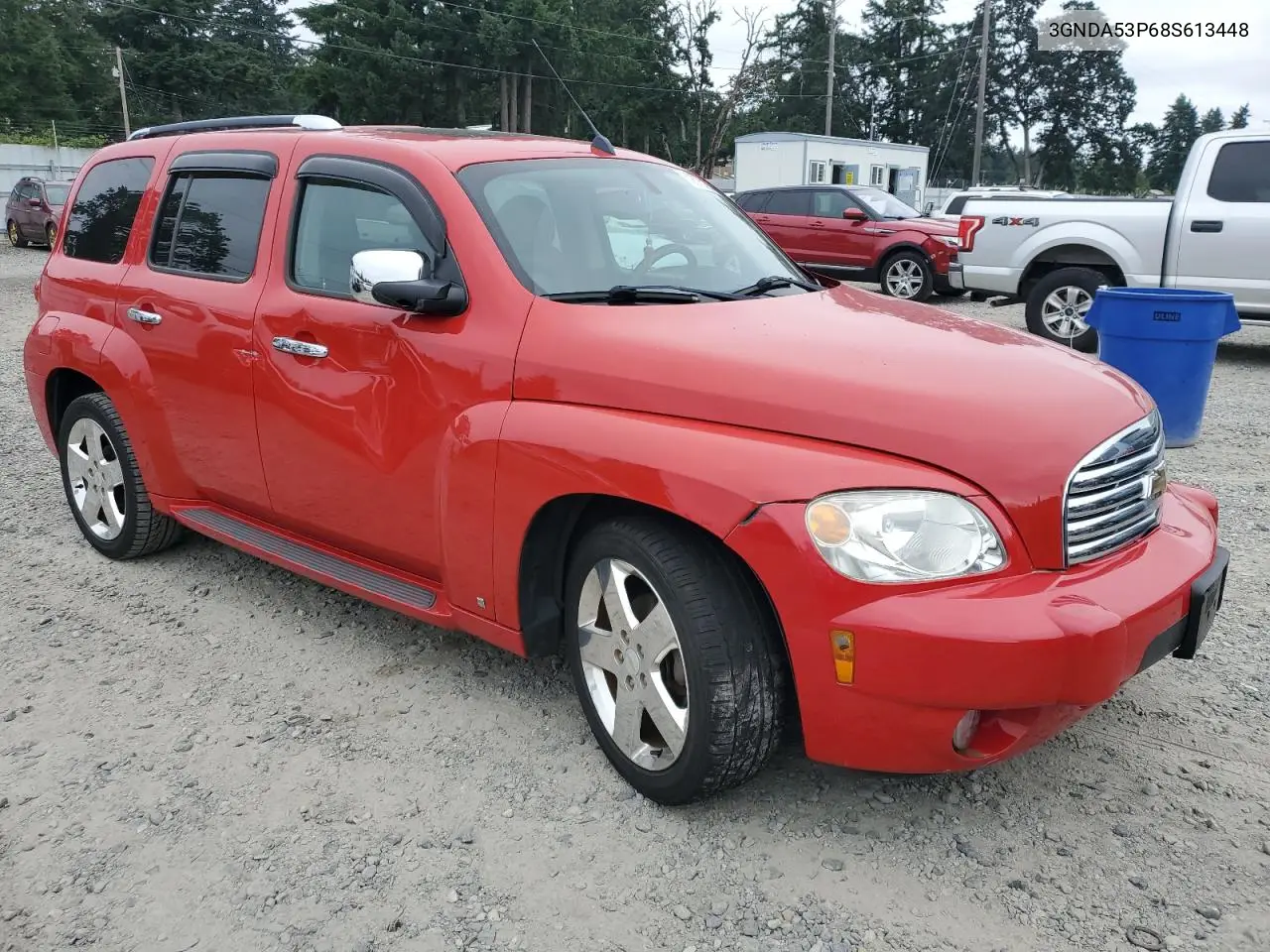 2008 Chevrolet Hhr Lt VIN: 3GNDA53P68S613448 Lot: 62875205
