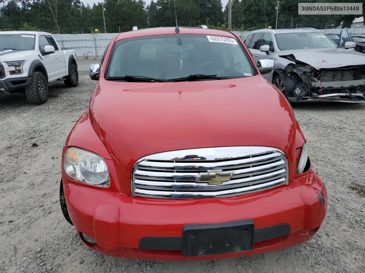 2008 Chevrolet Hhr Lt VIN: 3GNDA53P68S613448 Lot: 62875205
