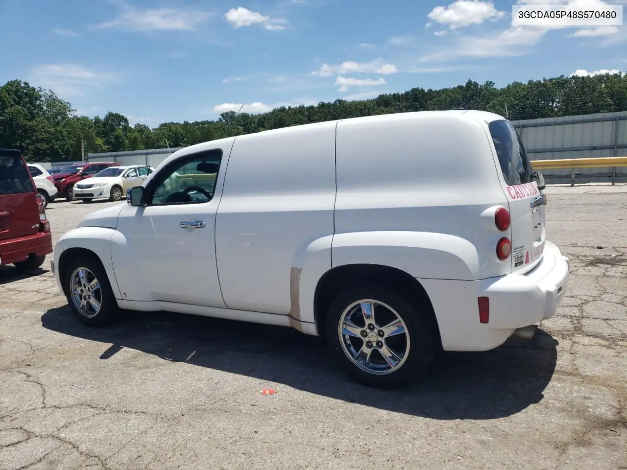 2008 Chevrolet Hhr Panel Lt VIN: 3GCDA05P48S570480 Lot: 62893915