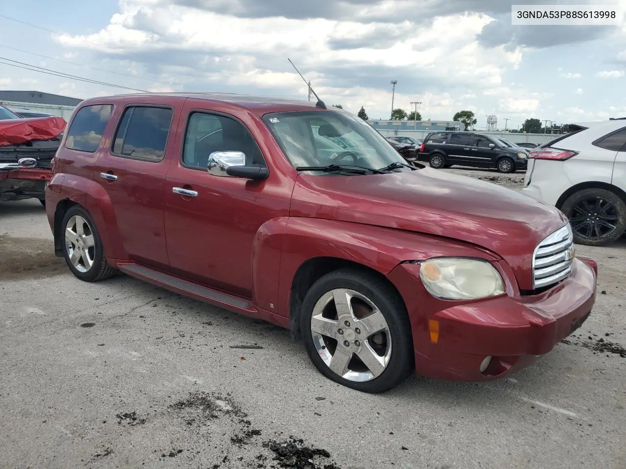 2008 Chevrolet Hhr Lt VIN: 3GNDA53P88S613998 Lot: 63441565