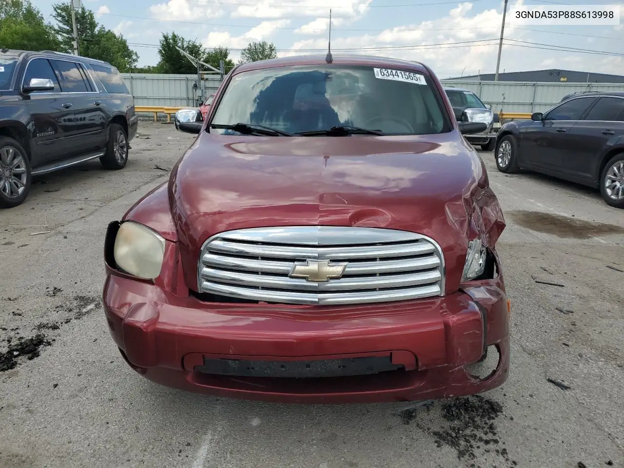 2008 Chevrolet Hhr Lt VIN: 3GNDA53P88S613998 Lot: 63441565