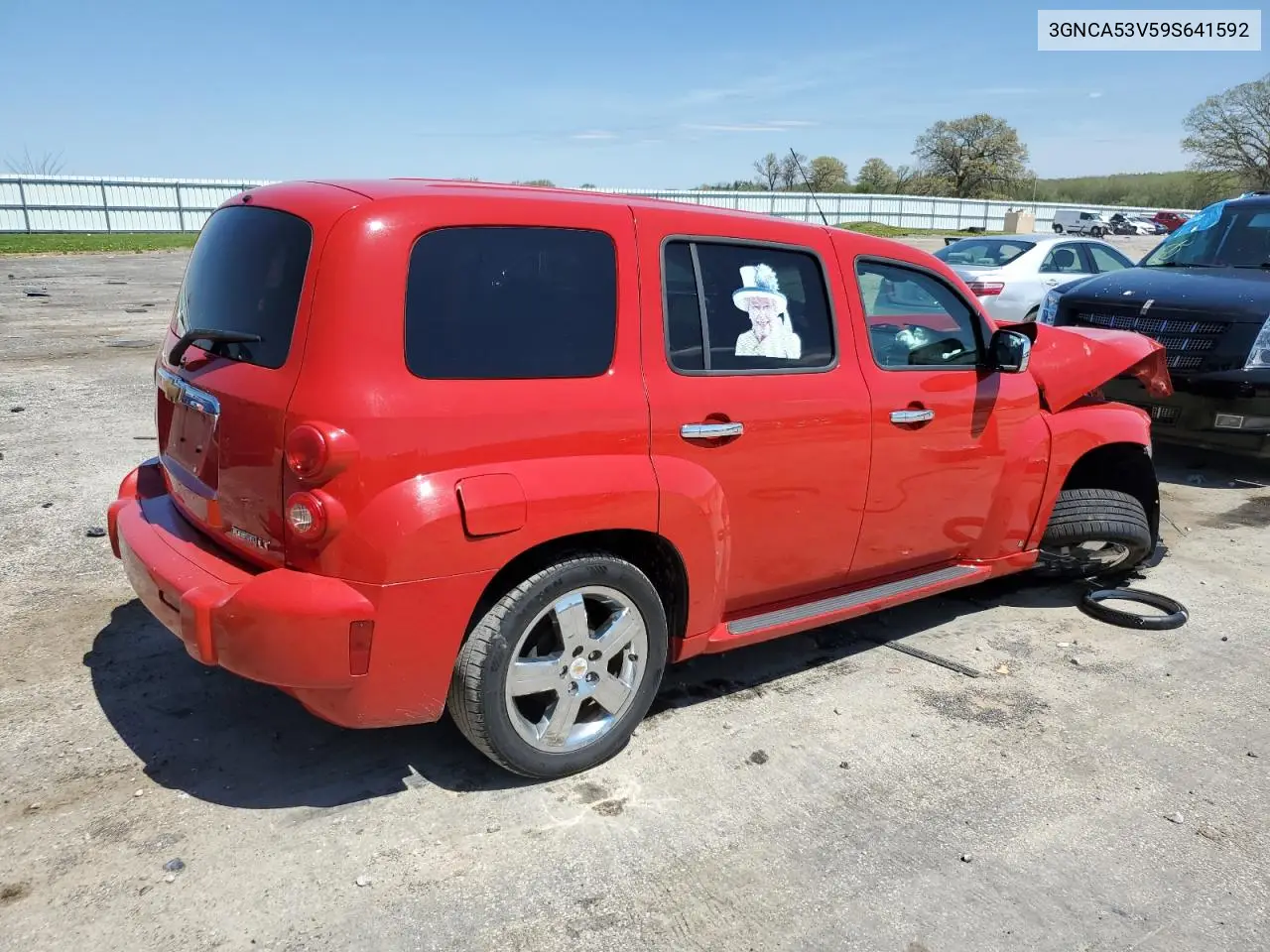 2009 Chevrolet Hhr Lt VIN: 3GNCA53V59S641592 Lot: 56003575