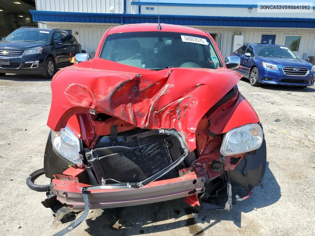 2009 Chevrolet Hhr Lt VIN: 3GNCA53V59S641592 Lot: 56003575