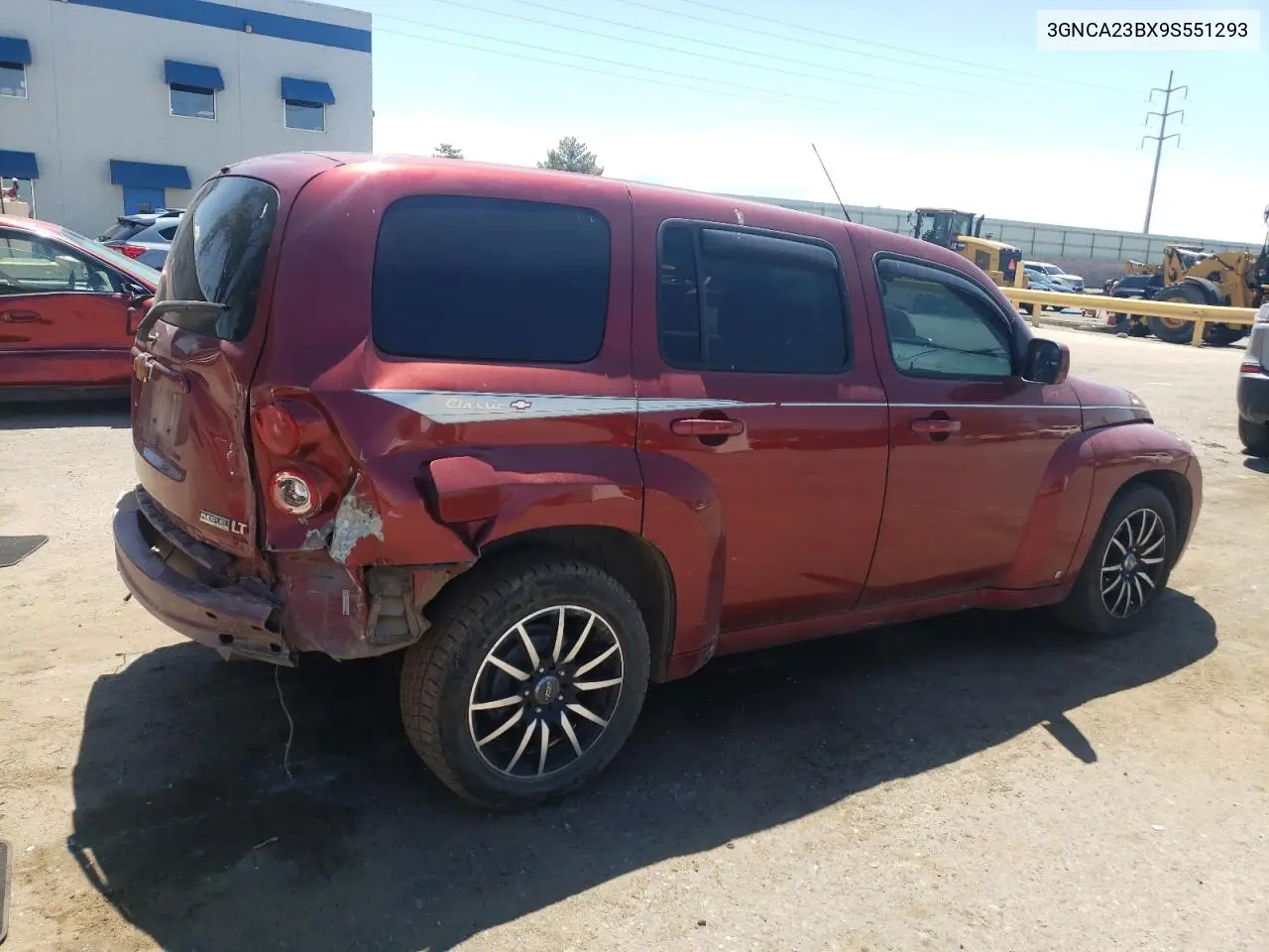 2009 Chevrolet Hhr Lt VIN: 3GNCA23BX9S551293 Lot: 56493295