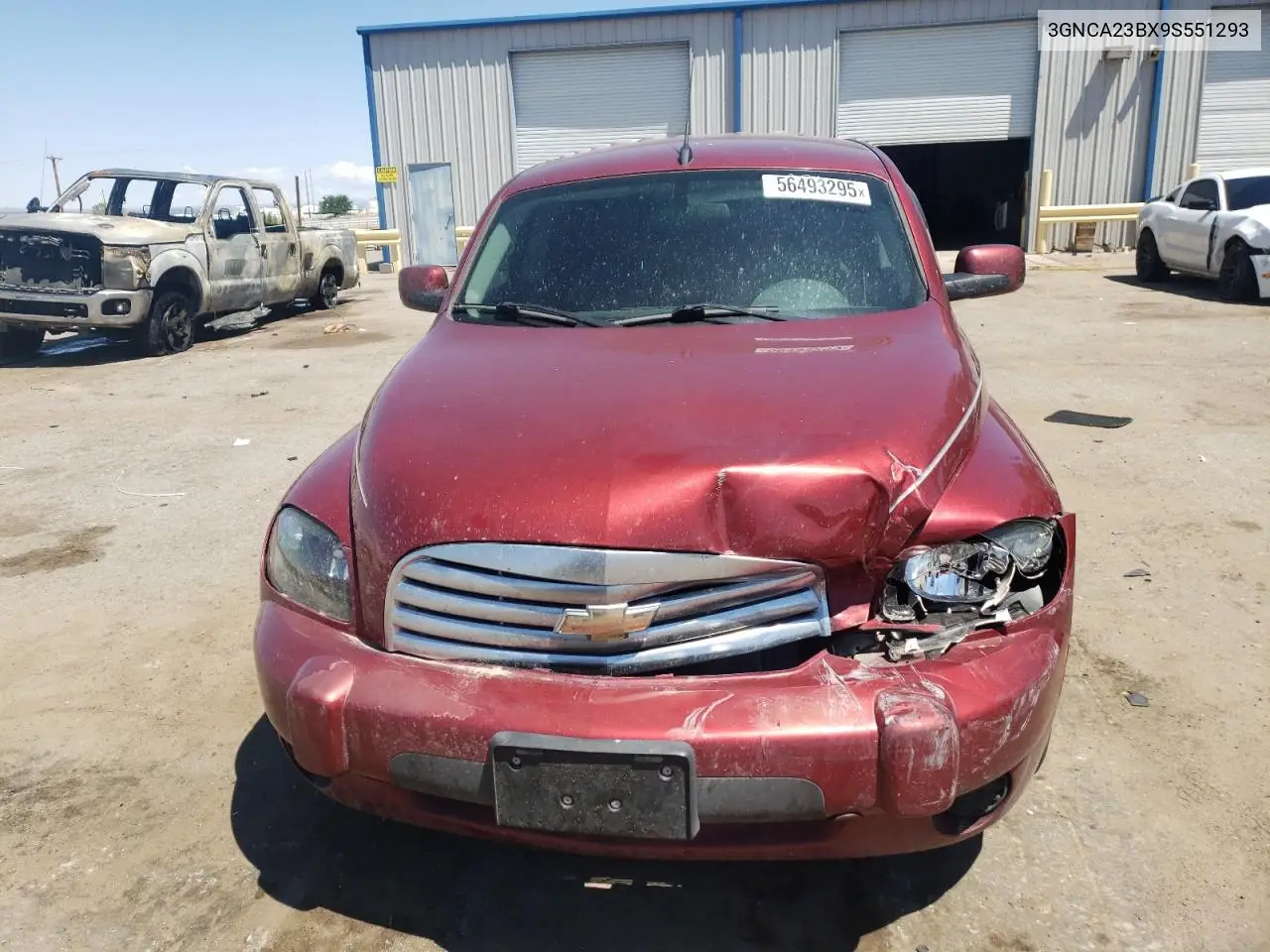 2009 Chevrolet Hhr Lt VIN: 3GNCA23BX9S551293 Lot: 56493295