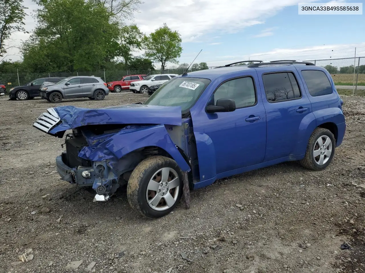 2009 Chevrolet Hhr Ls VIN: 3GNCA33B49S585638 Lot: 56703185