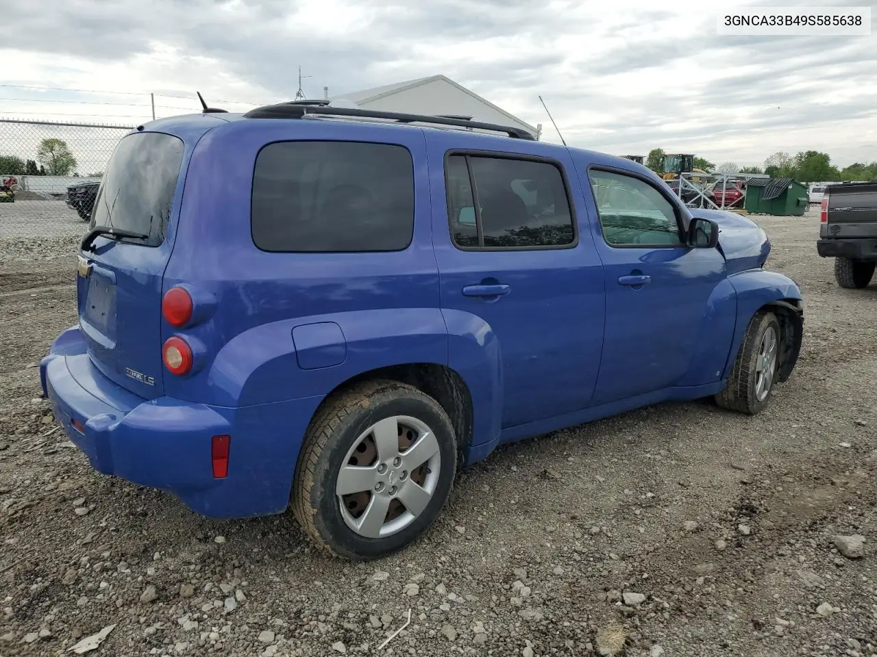 2009 Chevrolet Hhr Ls VIN: 3GNCA33B49S585638 Lot: 56703185