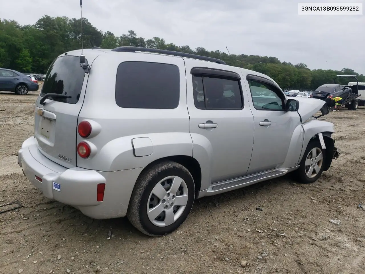 2009 Chevrolet Hhr Ls VIN: 3GNCA13B09S599282 Lot: 56941385