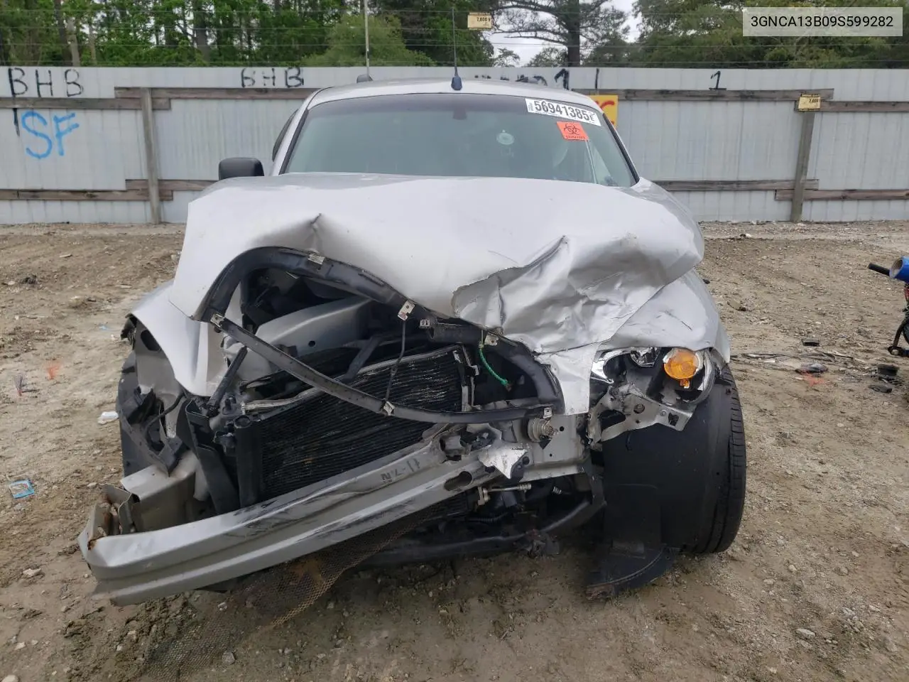 2009 Chevrolet Hhr Ls VIN: 3GNCA13B09S599282 Lot: 56941385