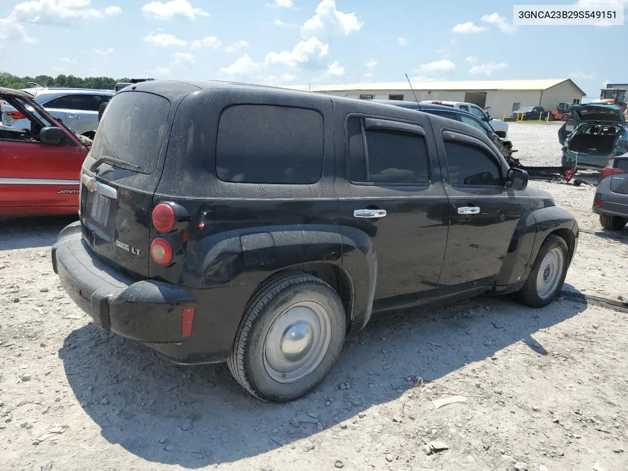 2009 Chevrolet Hhr Lt VIN: 3GNCA23B29S549151 Lot: 61836635