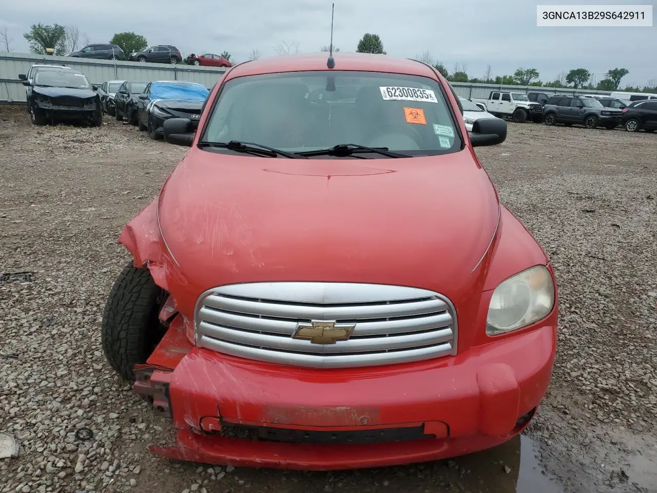 2009 Chevrolet Hhr Ls VIN: 3GNCA13B29S642911 Lot: 62300835