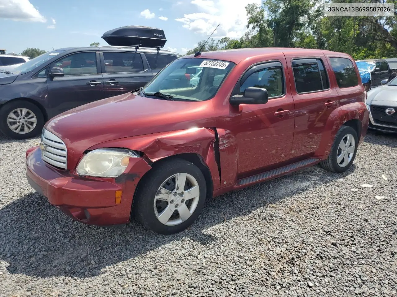 2009 Chevrolet Hhr Ls VIN: 3GNCA13B69S507026 Lot: 62758245