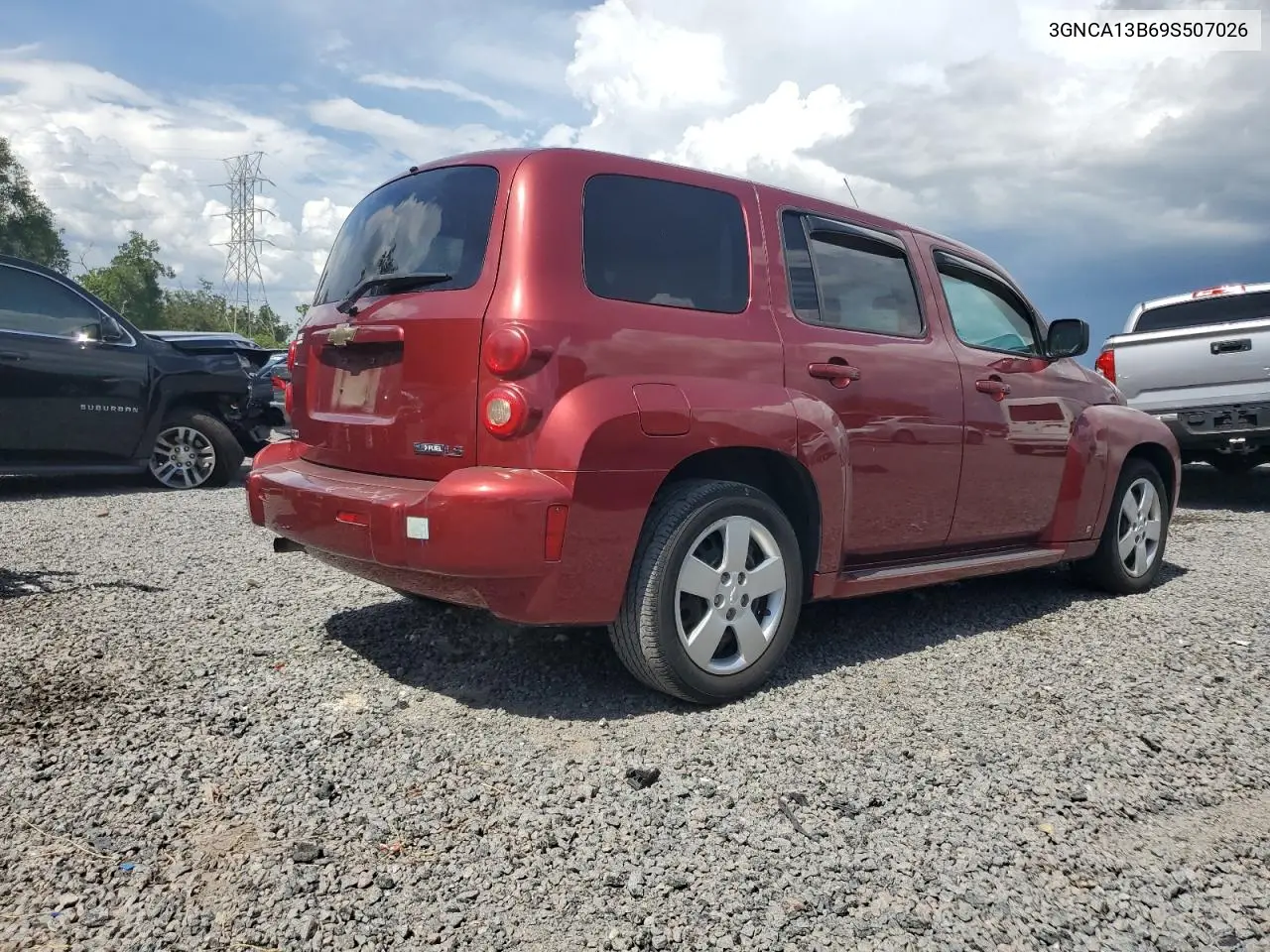 2009 Chevrolet Hhr Ls VIN: 3GNCA13B69S507026 Lot: 62758245