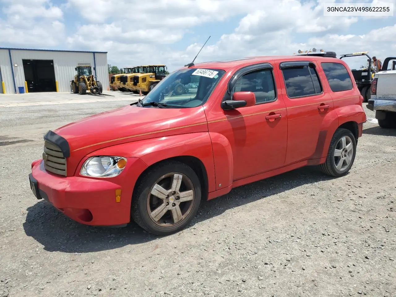 2009 Chevrolet Hhr Lt VIN: 3GNCA23V49S622255 Lot: 63466715