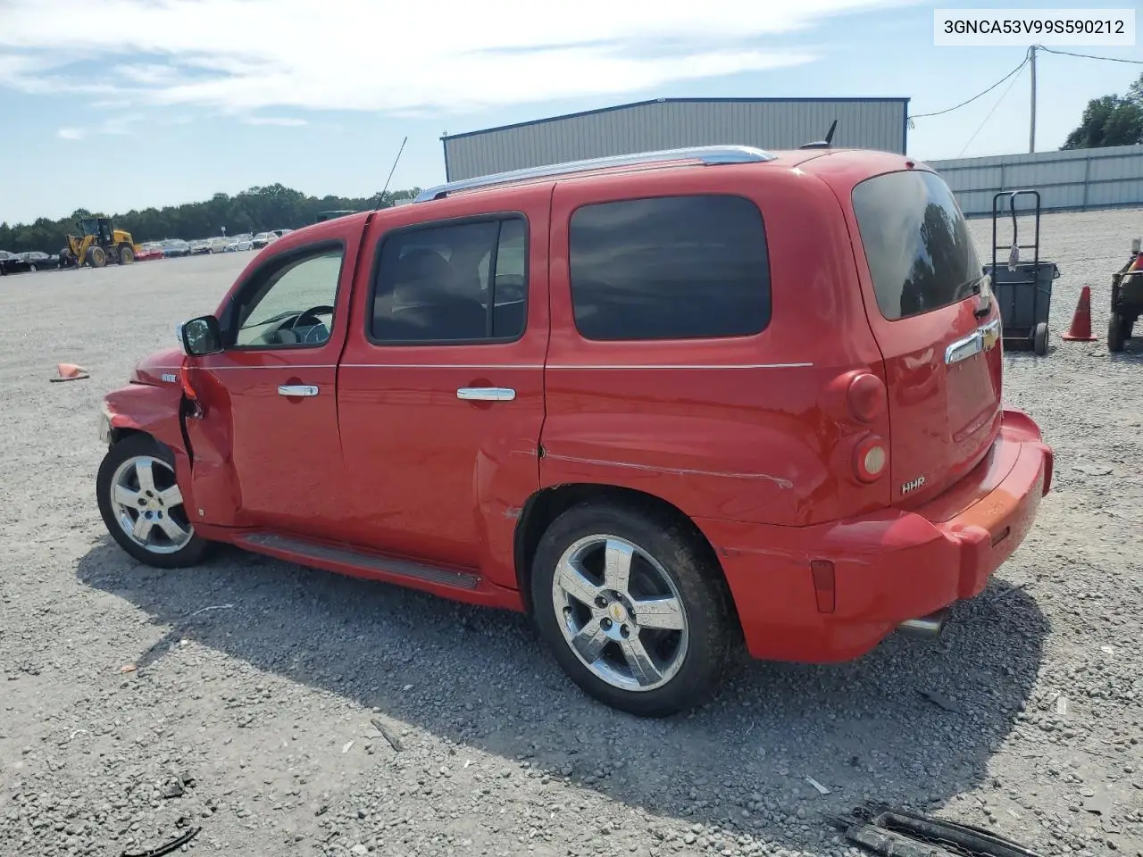 2009 Chevrolet Hhr Lt VIN: 3GNCA53V99S590212 Lot: 63477875