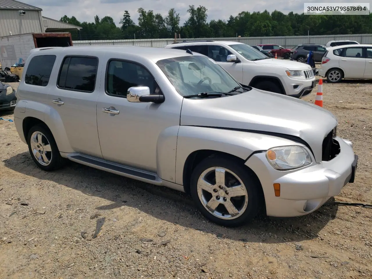 2009 Chevrolet Hhr Lt VIN: 3GNCA53V79S578494 Lot: 65764005