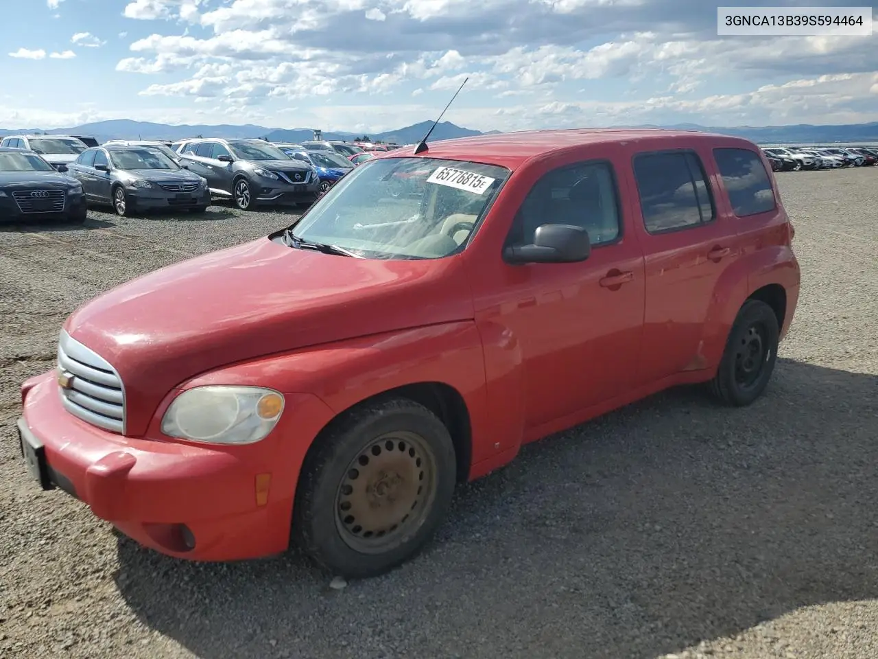 2009 Chevrolet Hhr Ls VIN: 3GNCA13B39S594464 Lot: 65776815