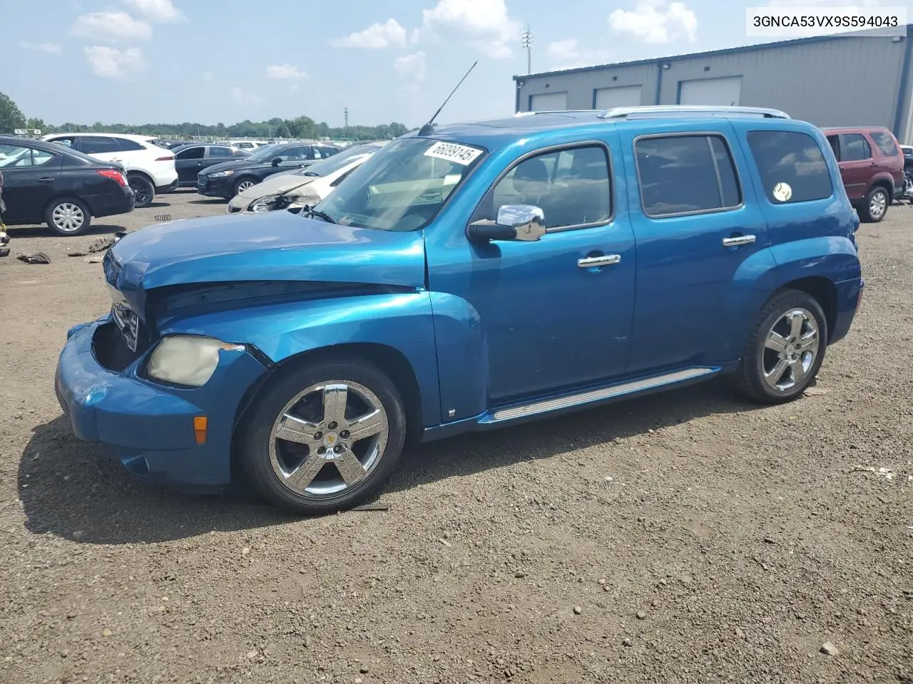 2009 Chevrolet Hhr Lt VIN: 3GNCA53VX9S594043 Lot: 66099145