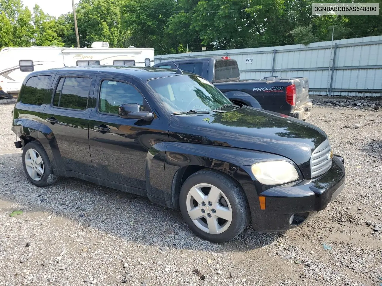 2010 Chevrolet Hhr Lt VIN: 3GNBABDB6AS648800 Lot: 62655615