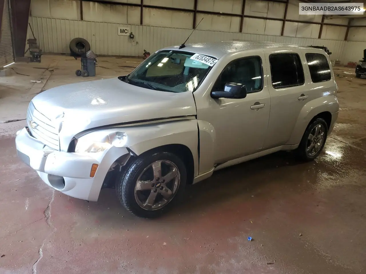 2010 Chevrolet Hhr Ls VIN: 3GNBAADB2AS643975 Lot: 62834875