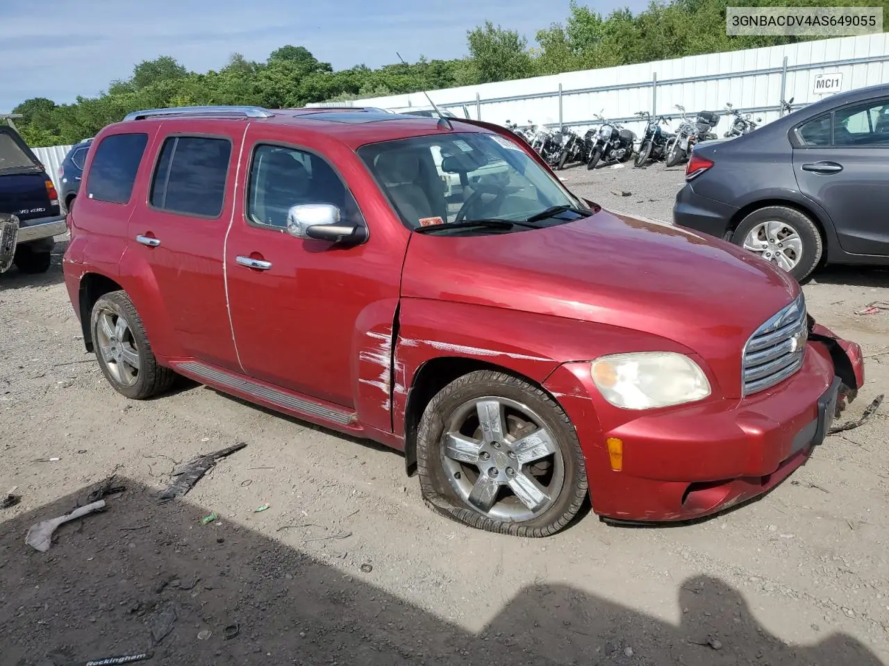 2010 Chevrolet Hhr Lt VIN: 3GNBACDV4AS649055 Lot: 62869855