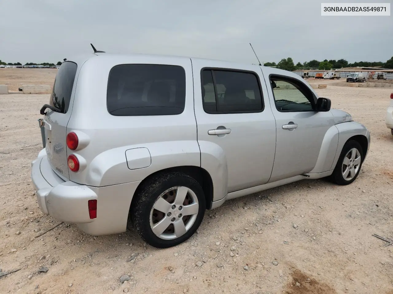 2010 Chevrolet Hhr Ls VIN: 3GNBAADB2AS549871 Lot: 62937325