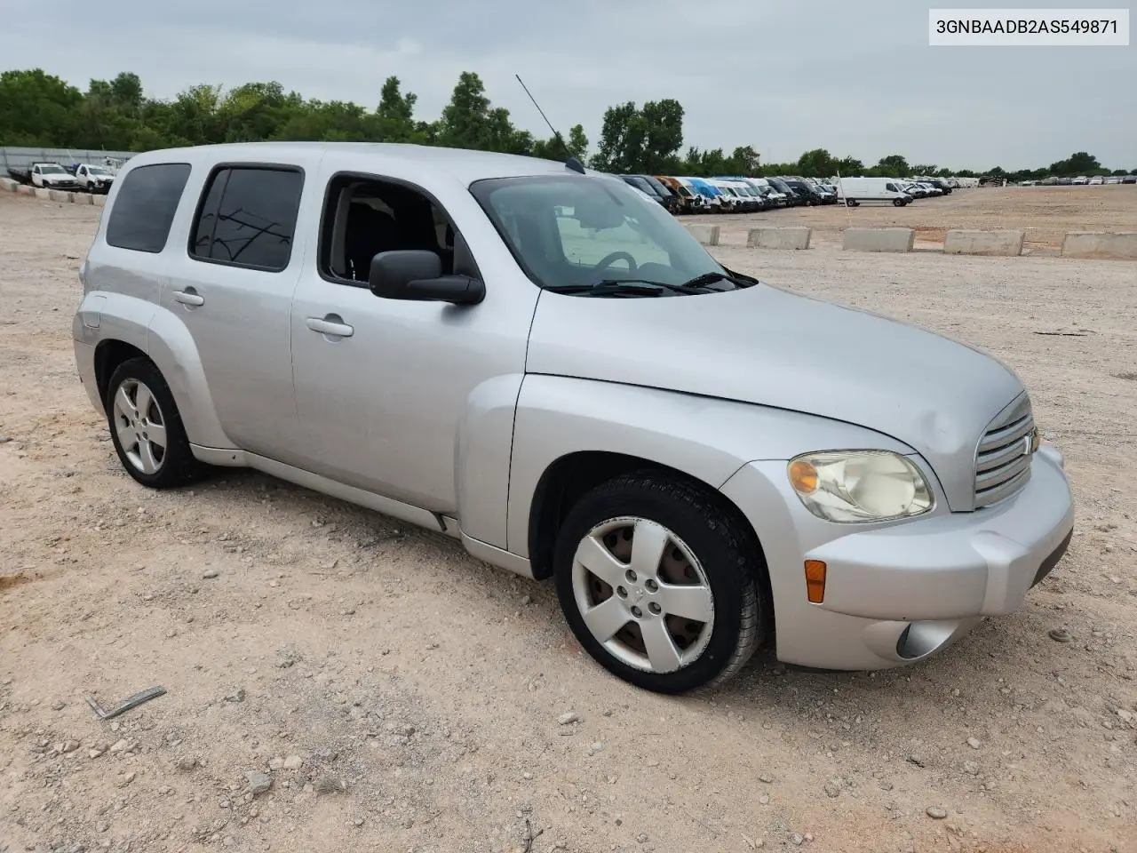 2010 Chevrolet Hhr Ls VIN: 3GNBAADB2AS549871 Lot: 62937325