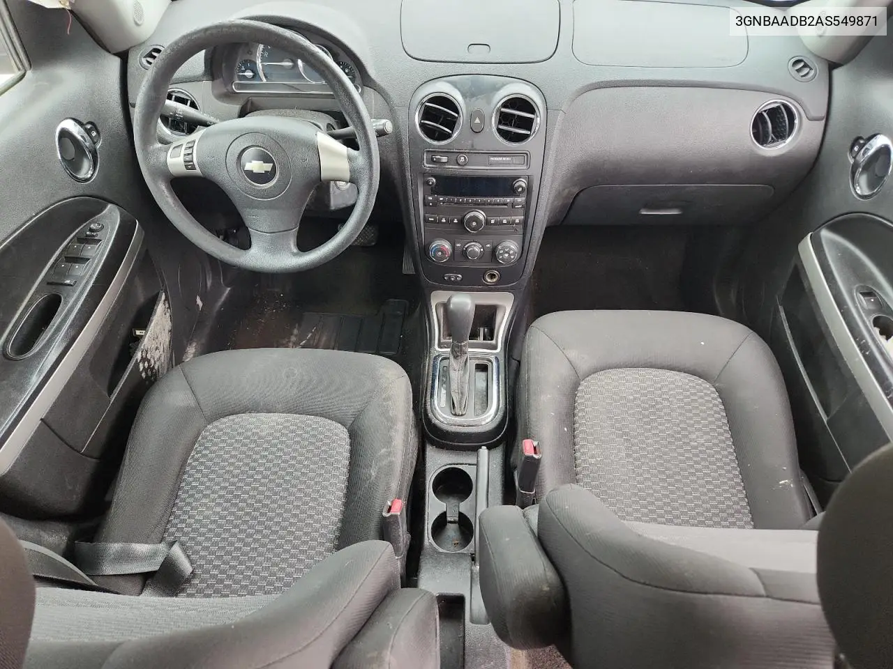 2010 Chevrolet Hhr Ls VIN: 3GNBAADB2AS549871 Lot: 62937325