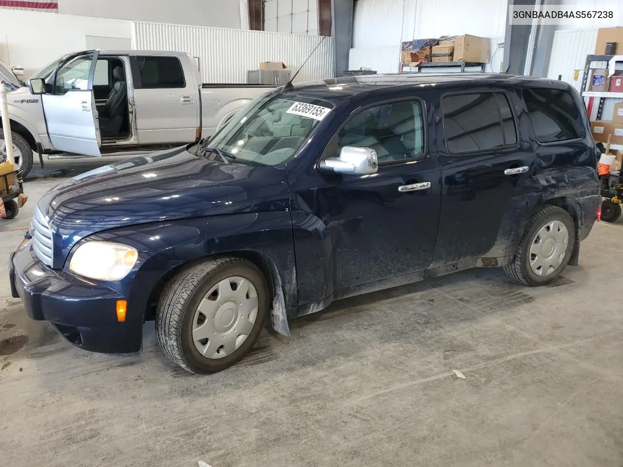 2010 Chevrolet Hhr Ls VIN: 3GNBAADB4AS567238 Lot: 63369155