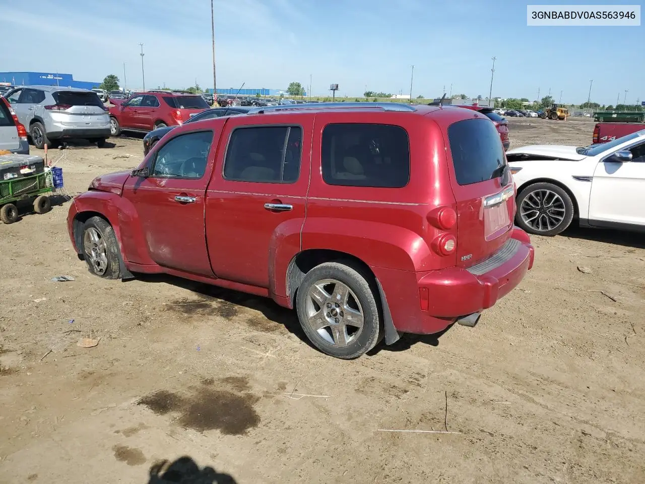 2010 Chevrolet Hhr Lt VIN: 3GNBABDV0AS563946 Lot: 65465975