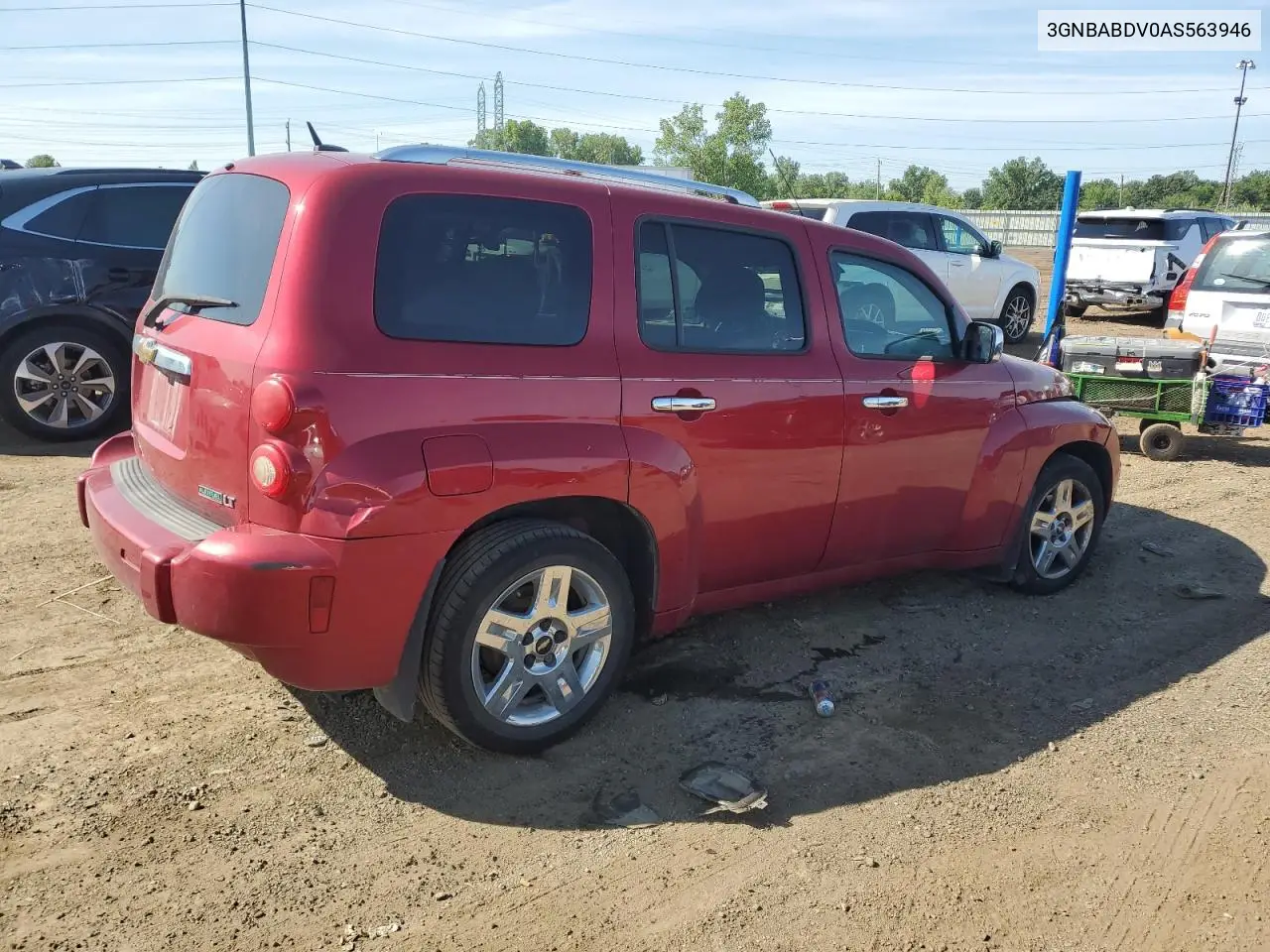 2010 Chevrolet Hhr Lt VIN: 3GNBABDV0AS563946 Lot: 65465975