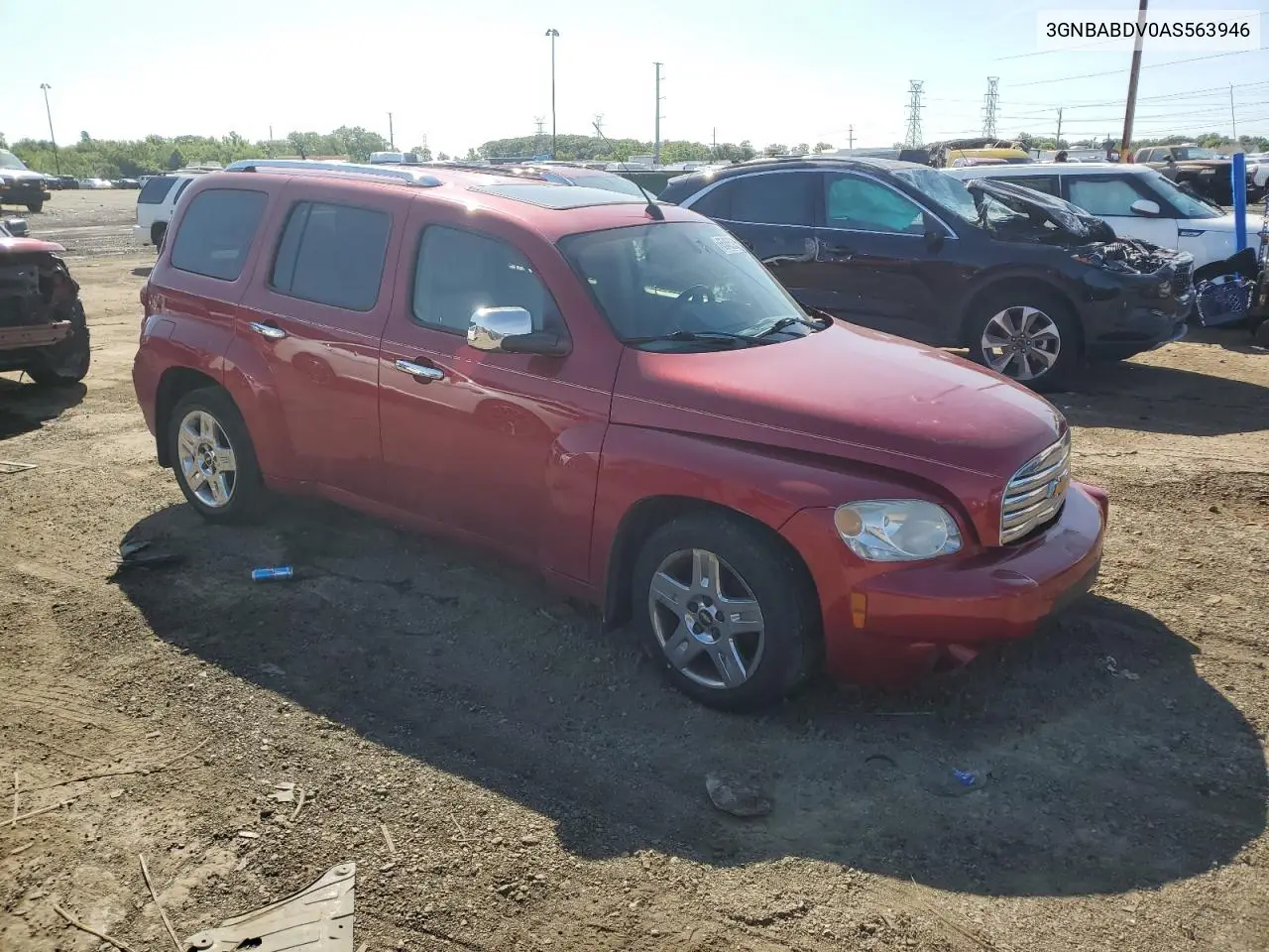 2010 Chevrolet Hhr Lt VIN: 3GNBABDV0AS563946 Lot: 65465975