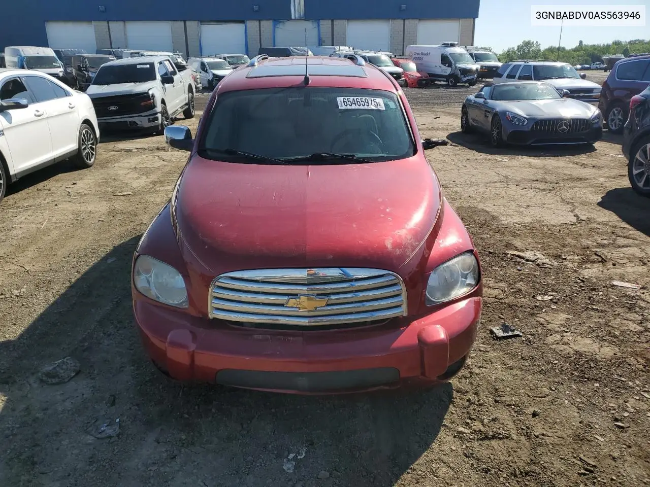 2010 Chevrolet Hhr Lt VIN: 3GNBABDV0AS563946 Lot: 65465975