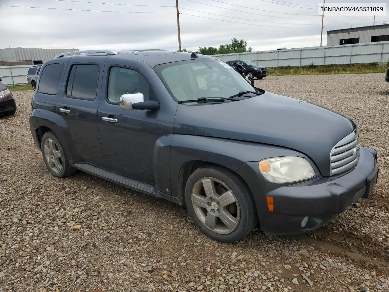 2010 Chevrolet Hhr Lt VIN: 3GNBACDV4AS531099 Lot: 65652685