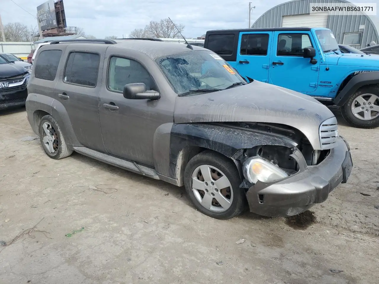 2011 Chevrolet Hhr Ls VIN: 3GNBAAFW1BS631771 Lot: 50220035
