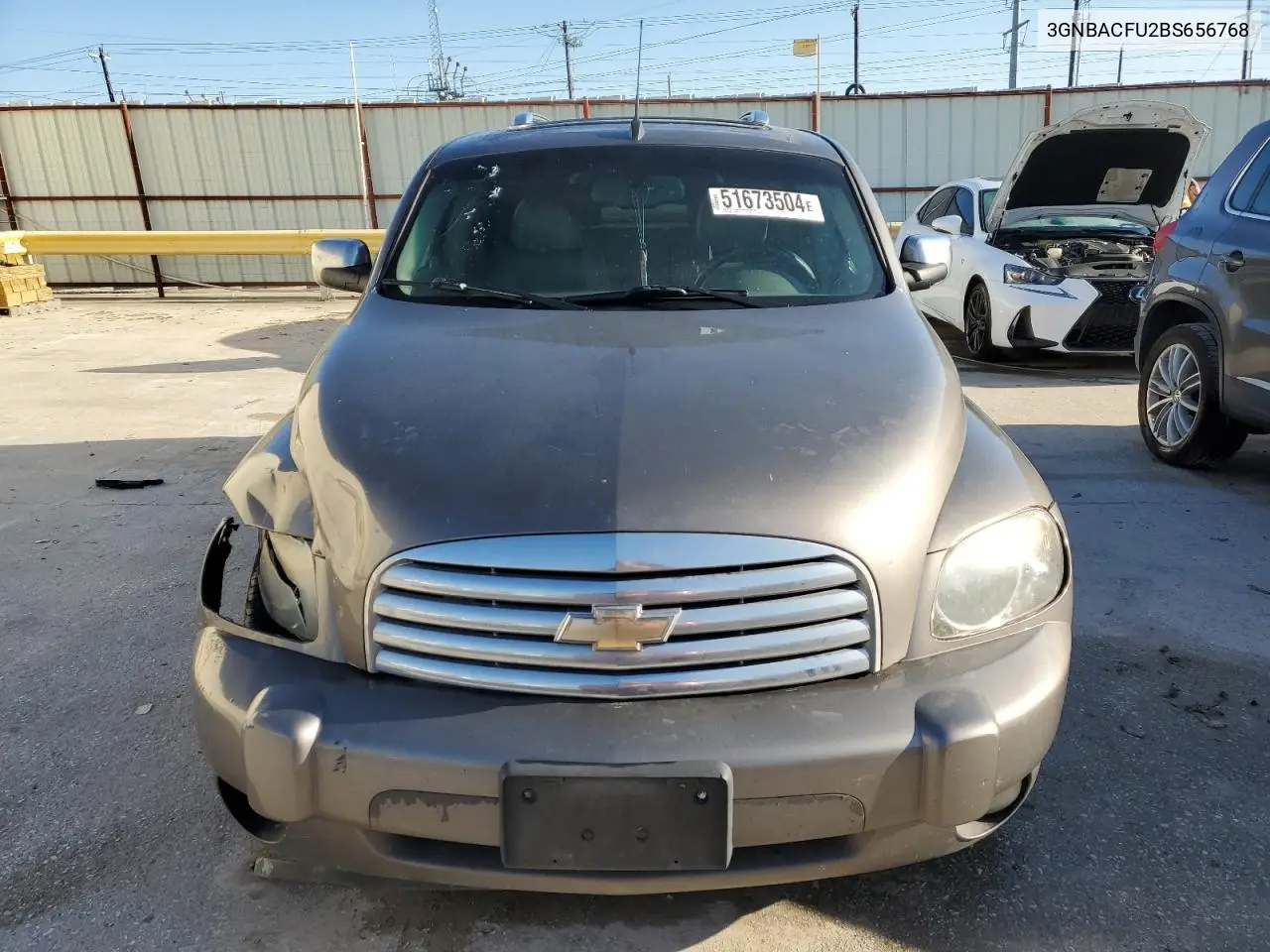 2011 Chevrolet Hhr Lt VIN: 3GNBACFU2BS656768 Lot: 51084175